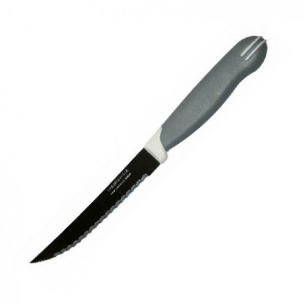Нож для стейка Tramontina Multicolor 12,5 см серый 23529/265 - фото 1 - id-p5559912