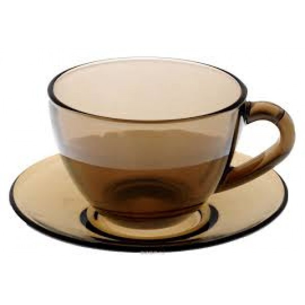 Чашка с блюдцем чайная Luminarc Simply Eclipse 220 мл 2 пр J1261 - фото 1 - id-p8738298