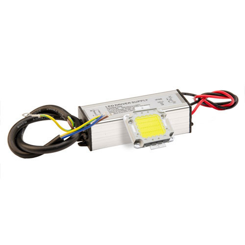 Комплект для сборки LED прожектора и уличного светильника 50Вт COB, драйвер IP65 - фото 1 - id-p4797970