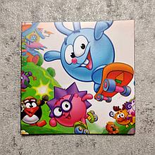 Наклейка на выключатель Смешарики 3