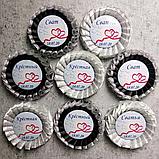 Два значка Крёстная и Крёстный, фото 2