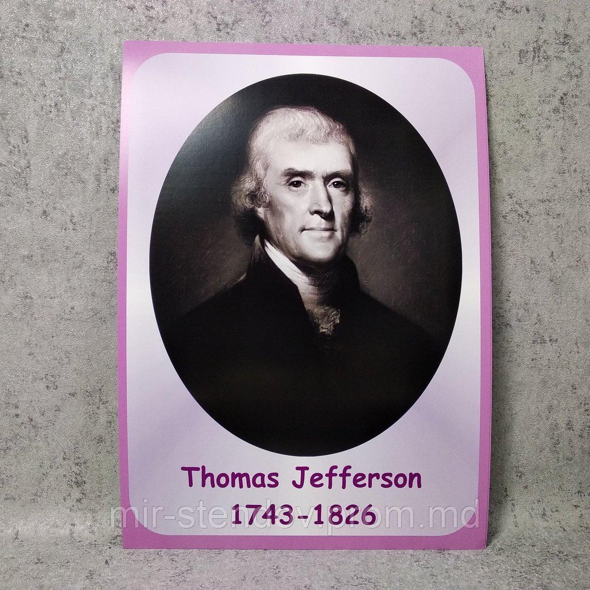 Thomas Jefferson. Портреты английских поэтов и писателей, фото 1
