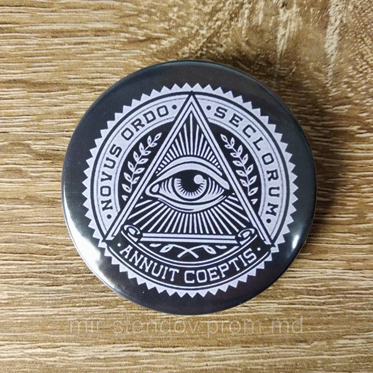 Значок Око, фото 1
