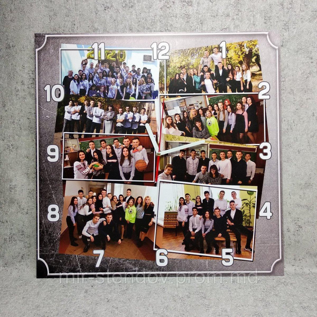 Настенные часы с фотографиями выпускников, фото 1