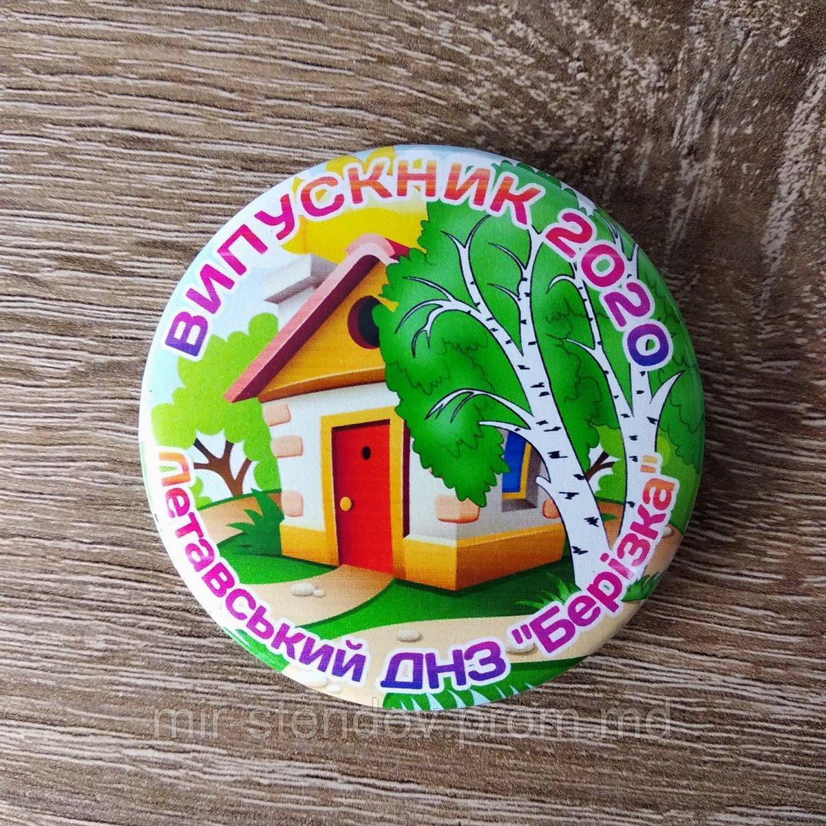 Значок Выпускник детского сада Берёзка - фото 1 - id-p5997953