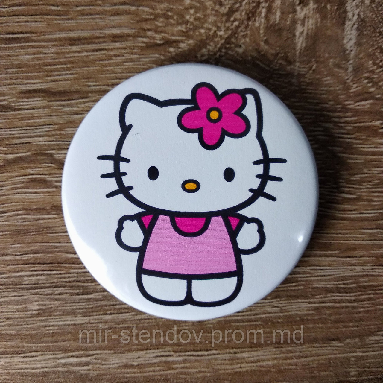 Значок металлический Китти, фото 1