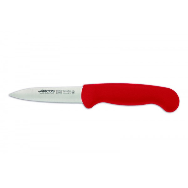 290022, Нож для чистки Arcos 2900 8,5 см красный - фото 1 - id-p5559964
