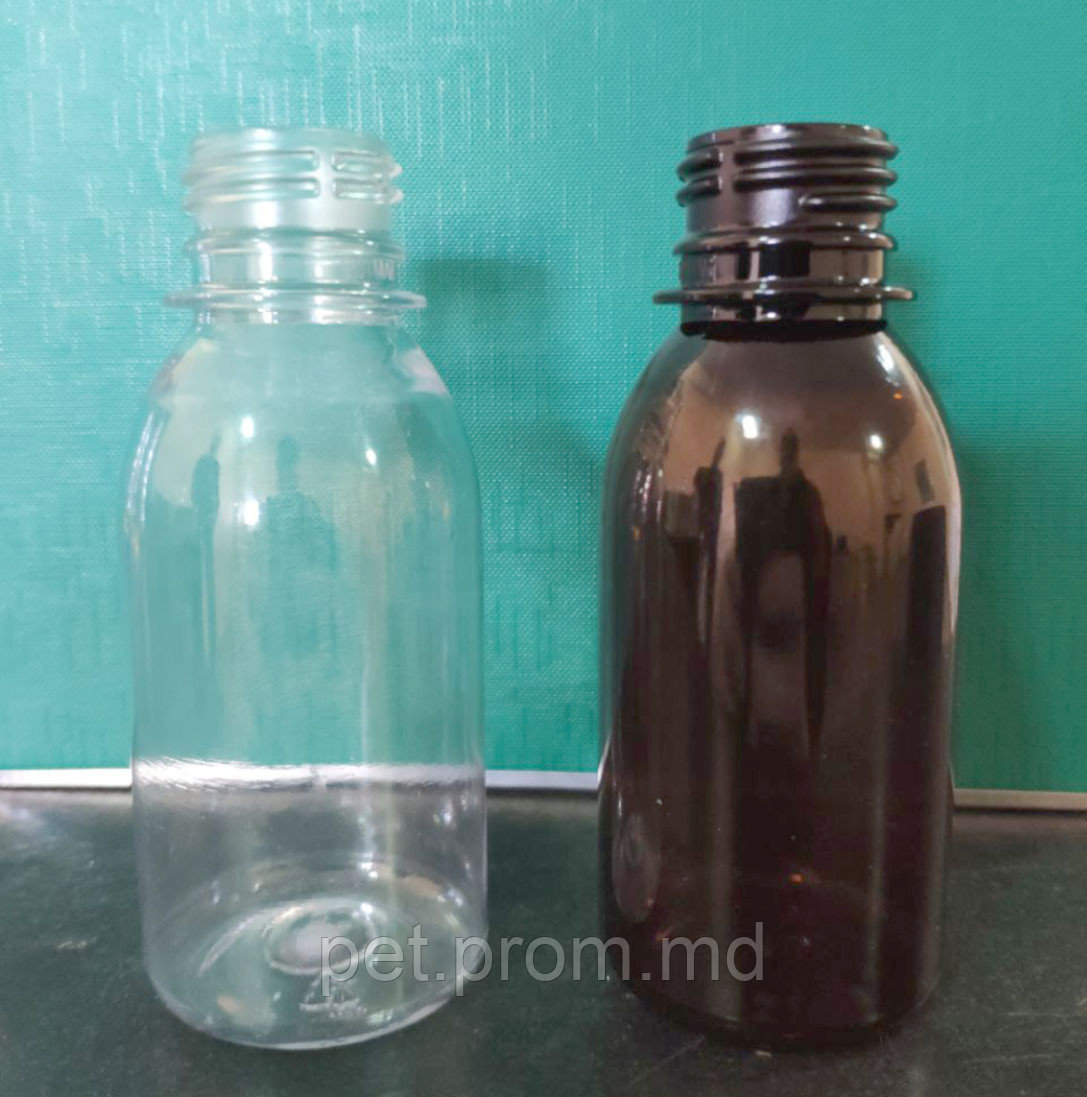 Пластиковый Флакон / бутылка 100 - 120 миллилитра - фото 1 - id-p10363497
