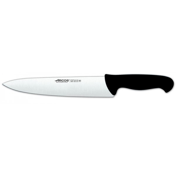 Нож поварской Arcos 2900 25 см черный 292225 - фото 1 - id-p5560040