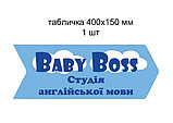 Табличка-указатель с логотипом "Baby Boss", фото 2