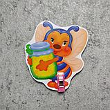 Держатель рисунка с прищепкой "Пчелка  с банкой", фото 2