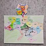 Держатель рисунка с прищепкой "Пчелка  с банкой", фото 3