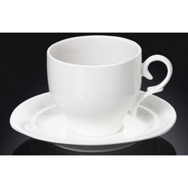 WL-993009, Чашка чайная с блюдцем Wilmax 220 мл - фото 1 - id-p5562059