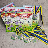 Диплом и медаль именная для выпускника детского сада группа "Барвинок", фото 2