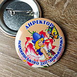 Значки-бейджи с указанием должностей работников д/с "Дюймовочка", фото 2