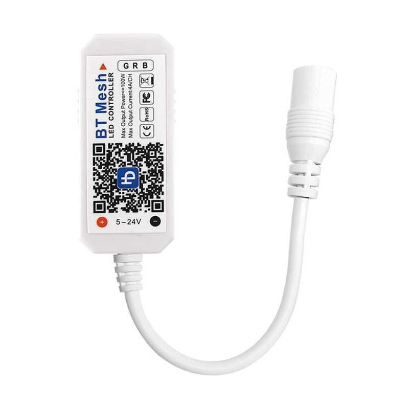 Мини Bluetooth RGB контроллер | с таймером и цветомузыкальным режимом | для светодиодной ленты - фото 1 - id-p10370740