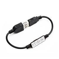 USB диммер мини 12A 144W 12V | 3 кнопки 5Вольт | для светодиодной ленты.