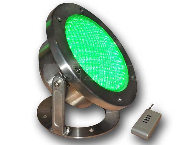 Светильник светодиодный для бассейнов RGB на 5 mm светодиодах, на ножке. - фото 1 - id-p73238