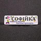 Номер на коляску. Мамина радость. "Мини Маус" (Ромашки), фото 2