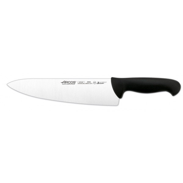 Нож поварской Arcos 2900 25 см черный 290825 - фото 1 - id-p5560039
