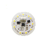 Светодиодный LED модуль 9Ватт DOB AC220 без мерцания для ремонта ламп
