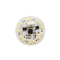 Светодиодный LED модуль 12Ватт DOB AC220 без мерцания для ремонта ламп