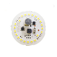 Светодиодный LED модуль 18Ватт DOB AC220 без мерцания для ремонта ламп