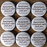 Значок Випускник или Выпускница школы, лицея, ВУЗа, фото 2