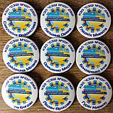 "Интеллект Украины". Значки для учеников с именами и фамилиями., фото 3