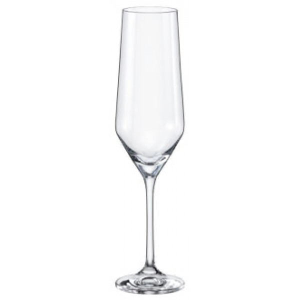 Набор бокалов для шампанского Bohemia Jane 220 мл 6 пр b40815 - фото 1 - id-p9218032