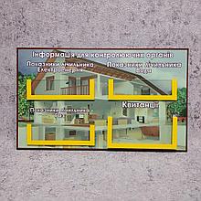 Табличка для показаний счётчиков