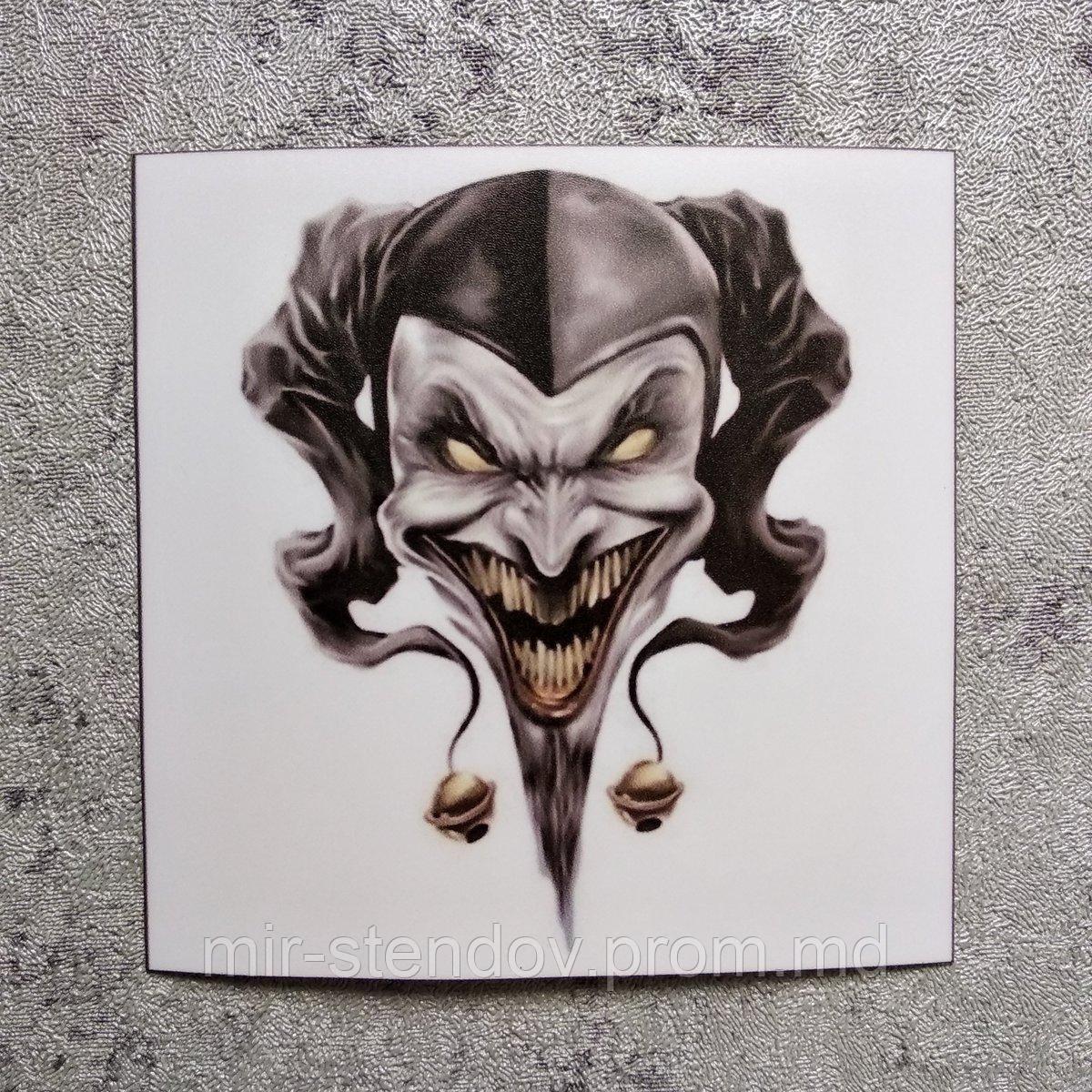 Наклейка на автомобиль Дьявол, фото 1