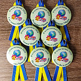 Значки "Первоклассник" именные, с ленточками магнитными держателями., фото 4