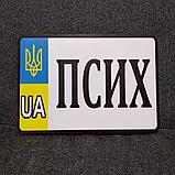 Номер Сувенирный маленький (Герб UA) 12х8 см, фото 4