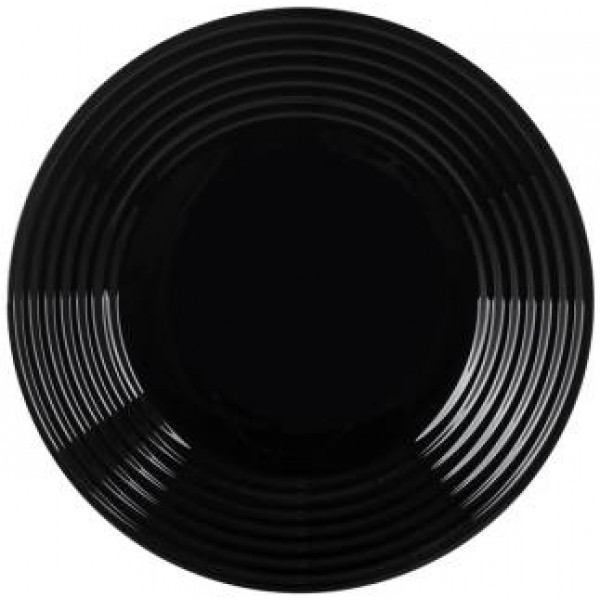 Тарелка обеденная Luminarc Harena Black 25 см L7611 - фото 1 - id-p5562853