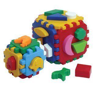 Іграшка куб "Розумний малюк 1+1" ТехноК" - фото 1 - id-p10398052