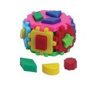 Игрушка куб "Умный малыш Гексагон 2 ТехноК" (сортер)