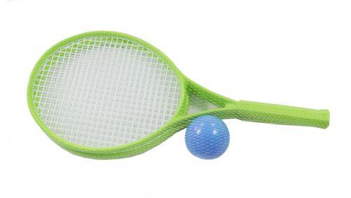 Детский набор для игры в теннис ТехноК (зеленый) - фото 1 - id-p10398591