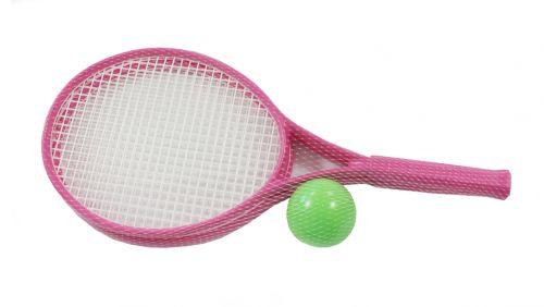 Детский набор для игры в теннис ТехноК (розовый) - фото 1 - id-p10398592