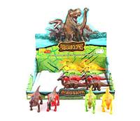 Заводные игрушки "Динозавры" (12 шт)