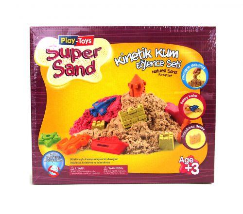 Кинетический песок "Super Sand" с песочницей - фото 1 - id-p10399301