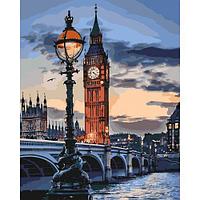 Картина по номерам "Лондон в сумерках"