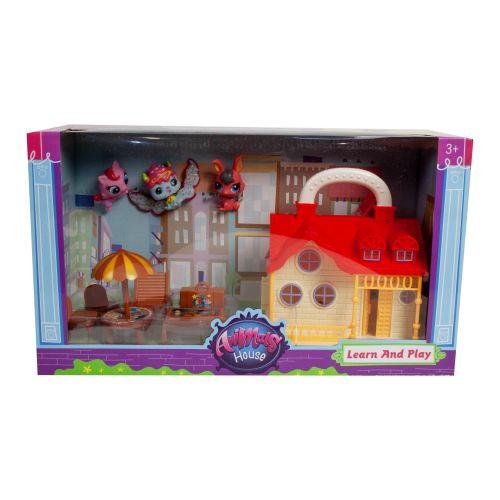 Кукольный дом "Petshop" с героями и мебелью - фото 1 - id-p10399363