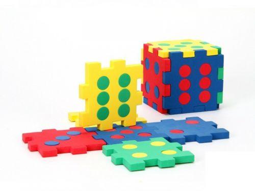 Кубик-пазл, 6 элементов - фото 1 - id-p10400485