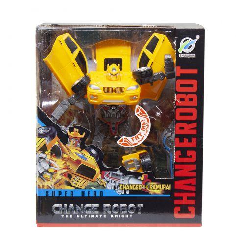 Робот-трансформер "Change Robot" желтый - фото 1 - id-p10400580