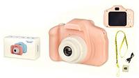 Цифровая Digital камера, розовая