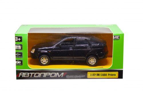 Машинка "Lada Priora" из серии "Автопром" (черная) - фото 1 - id-p10400649