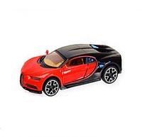 Машинка "Bugatti Chiron" из серии "Автопром" (красная)