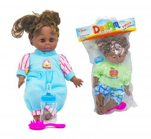 Кукла с бутылкой и расческой в пакете - фото 1 - id-p10400150