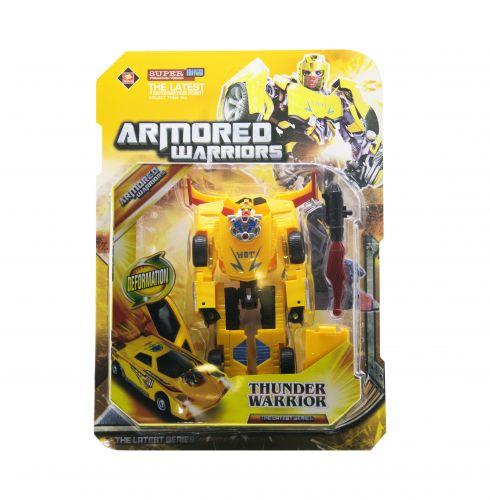 Робот трансформер "Thunder Warrior" (жёлтый) - фото 1 - id-p10400160
